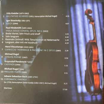 SACD Dana Zemtsov: Enigma, Works For Solo Viola
