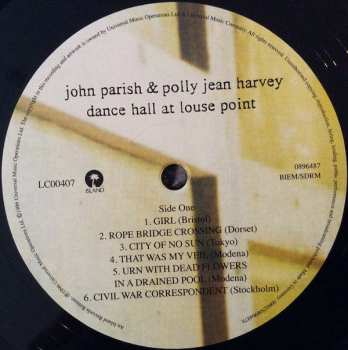 LP PJ Harvey: Dance Hall At Louse Point