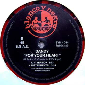 LP Dandy: For Your Heart CLR