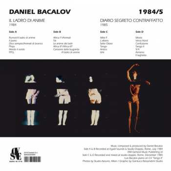 2LP Daniel Bacalov: 1984/5 Il Ladro Di Anime - Diario Segreto Contraffatto LTD