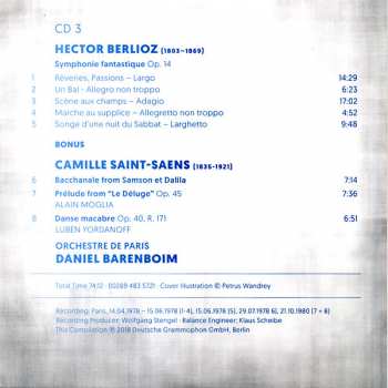 8CD/Doos Daniel Barenboim: Barenboim Orchestre De Paris 