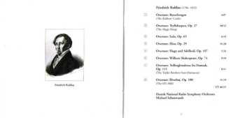CD Daniel Friedrich Rudolph Kuhlau: Overtures