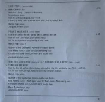 CD Daniel Hope: Escape To Paradise (The Hollywood Album)