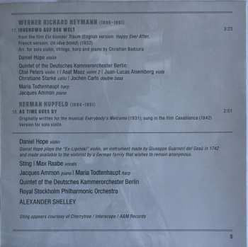 CD Daniel Hope: Escape To Paradise (The Hollywood Album)