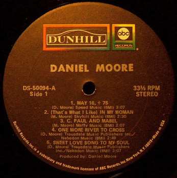 LP Daniel Moore: Daniel Moore