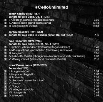 CD Daniel Müller-Schott: #CelloUnlimited