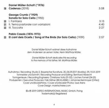 CD Daniel Müller-Schott: #CelloUnlimited