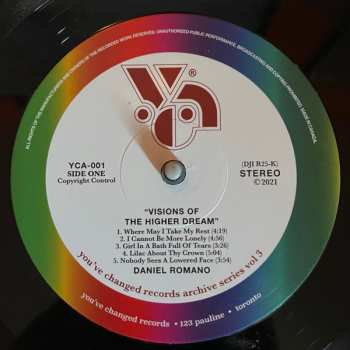 LP Daniel Romano: Visions Of The Higher Dream LTD