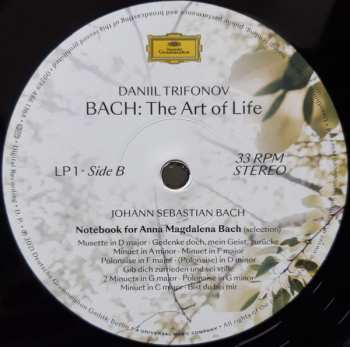 3LP Johann Sebastian Bach: Bach: The Art Of Life 