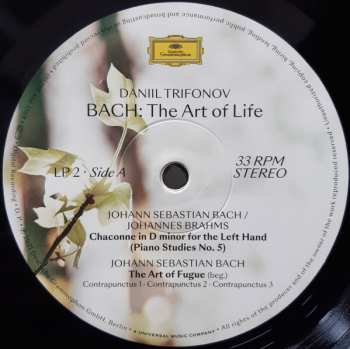 3LP Johann Sebastian Bach: Bach: The Art Of Life 