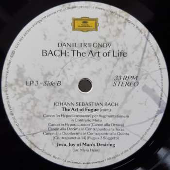 3LP Johann Sebastian Bach: Bach: The Art Of Life 