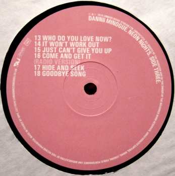 2LP Dannii Minogue: Neon Nights