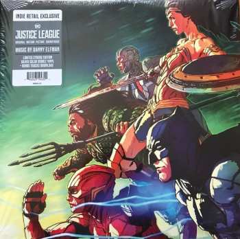 2LP Danny Elfman: Justice League (Original Motion Picture Soundtrack) CLR | LTD