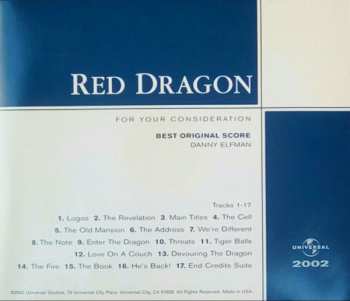 CD Danny Elfman: Red Dragon