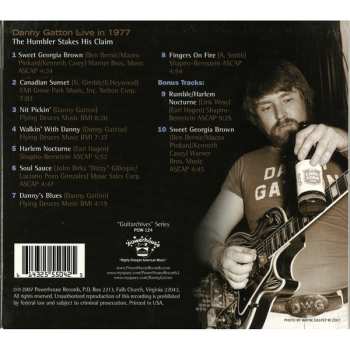 CD Danny Gatton: Live In 1977: The Humbler Stakes His Claim