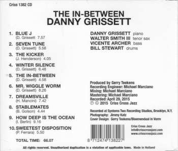 CD Danny Grissett: The In-Between 