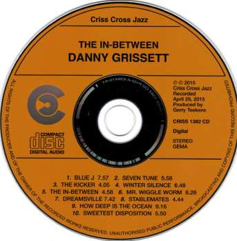 CD Danny Grissett: The In-Between 