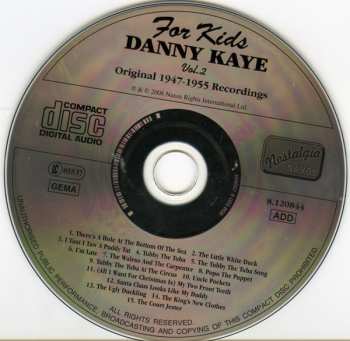 CD Danny Kaye: Vol 2 For Kids