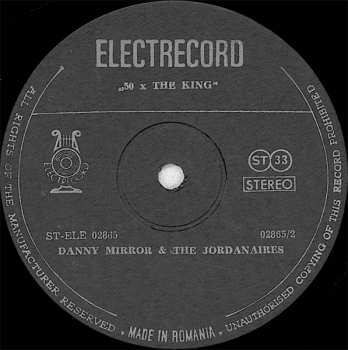 LP Danny Mirror: 50 X The King - Elvis Presley's Greatest Songs