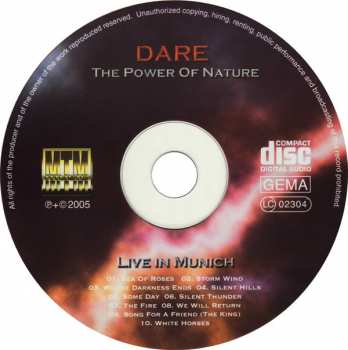 CD Dare: The Power Of Nature - Live In Munich