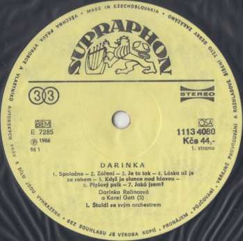 LP Darina Rolincová: Darinka