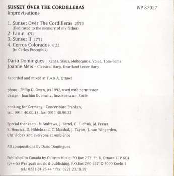 CD Dario Domingues: Sunset Over The Cordilleras (Improvisations)
