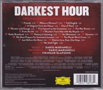 CD Víkingur Ólafsson: Darkest Hour (Original Motion Picture Soundtrack)
