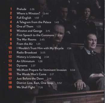 CD Víkingur Ólafsson: Darkest Hour (Original Motion Picture Soundtrack)