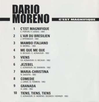 CD Dario Moreno: C'est Magnifique