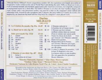 CD Darius Milhaud: La Création Du Monde / Le Bœuf Sur Le Toit • Suite Provençale
