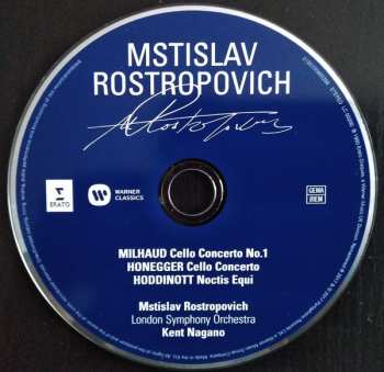 CD The London Symphony Orchestra: Cello Concerto No. 1 - Cello Concerto - Noctis Equi