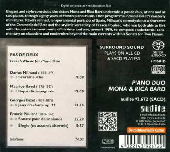 SACD Georges Bizet: Pas De Deux: French Music For Piano Duo