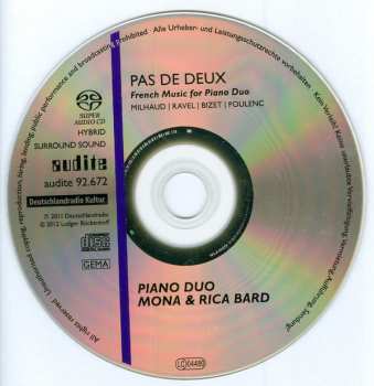 SACD Georges Bizet: Pas De Deux: French Music For Piano Duo