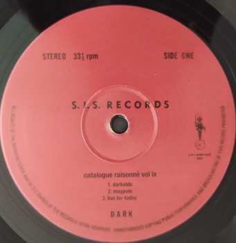 LP Dark: Catalogue Raisonne - Volume IX LTD