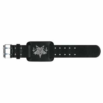 Merch Dark Funeral: Leren Armband Logo Dark Funeral