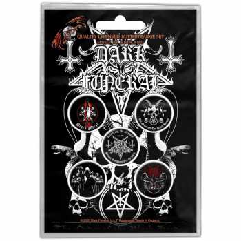Merch Dark Funeral: Set Badges The Black Hordes