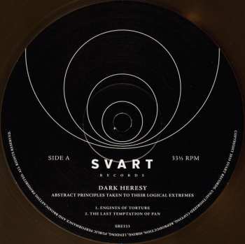 2LP Dark Heresy: Abstract Principles Taken To Their Logical Extremes