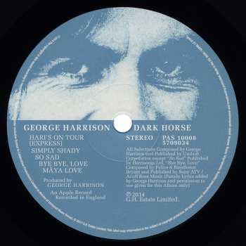 LP George Harrison: Dark Horse