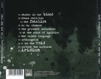 CD Dark Tranquillity: We Are The Void
