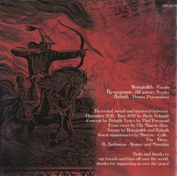 CD Darkestrah: Манас