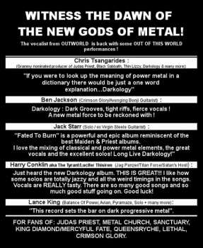 CD Darkology: Fated To Burn DIGI