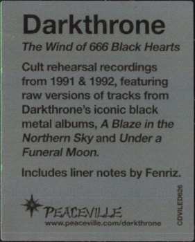 CD Darkthrone: The Wind Of 666 Black Hearts