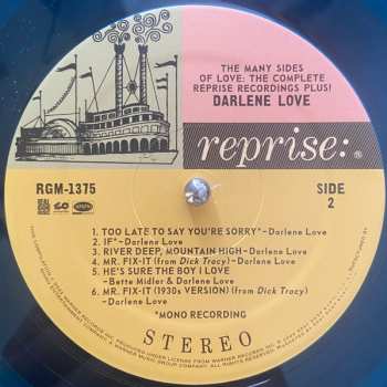 LP Darlene Love: The Many Sides Of Love: The Complete Reprise Recordings Plus! 1964-2014 LTD | CLR