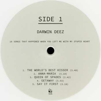 LP Darwin Deez: 10 Songs That Happened When You Left Me With My Stupid Heart LTD | CLR