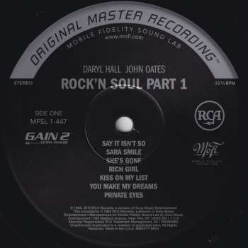 LP Daryl Hall & John Oates: Rock 'N Soul Part 1 LTD | NUM