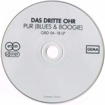 CD Das Dritte Ohr: Pur (Blues & Boogie)