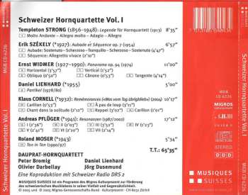 CD Dauprat-Hornquartett: Schweizer Hornquartette Vol. 1