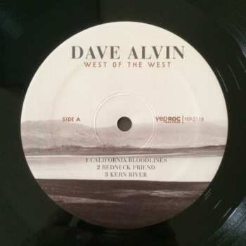 2LP Dave Alvin: West Of The West