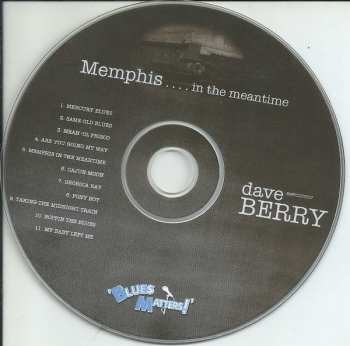 CD Dave Berry: Memphis....In The Meantime