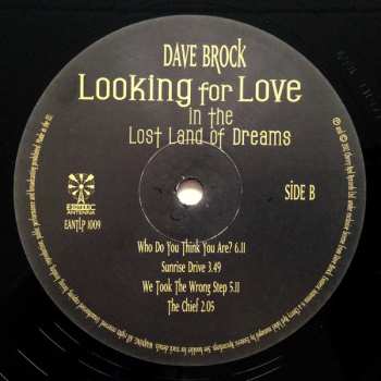 2LP Dave Brock: Looking For Love In The Lost Land Of Dreams